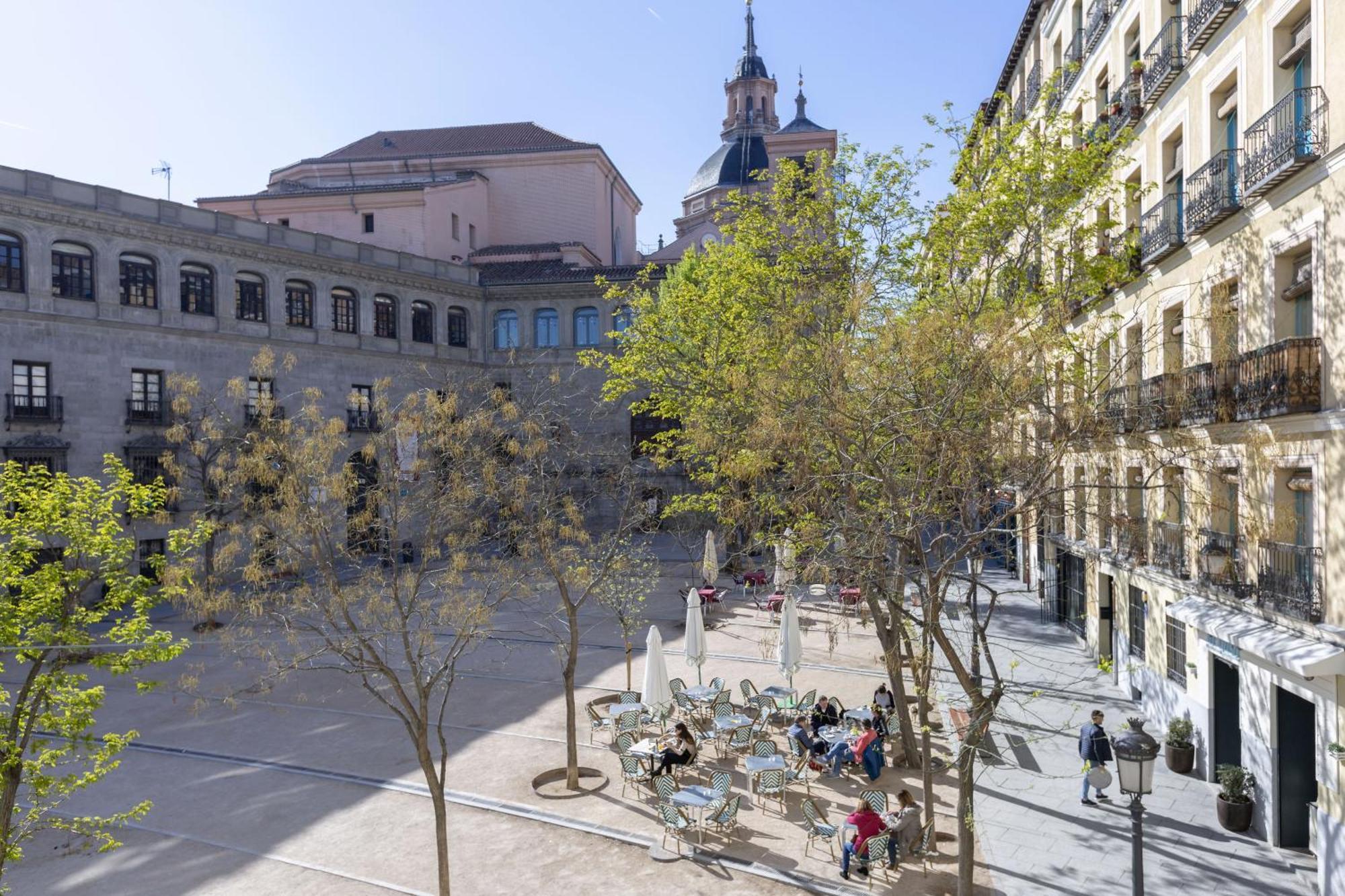 Precioso Apt En La Plaza De La Paja Latina Madrid Extérieur photo