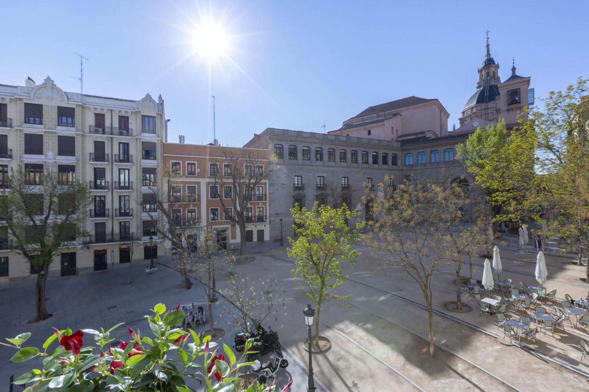 Precioso Apt En La Plaza De La Paja Latina Madrid Extérieur photo